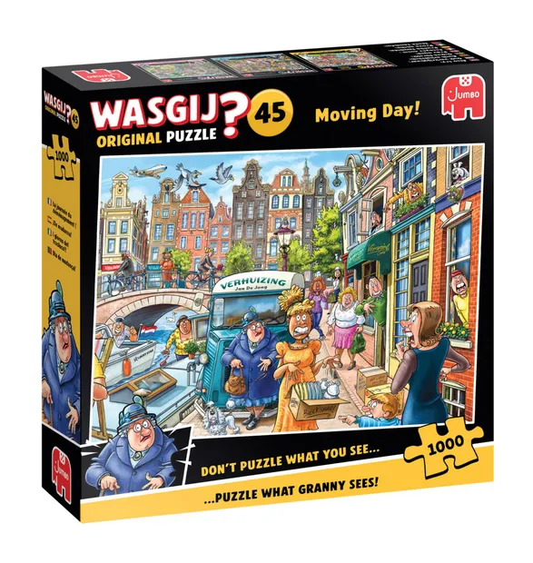 Puzzel - Wasgij Original 45: Verhuisdag! (1000)