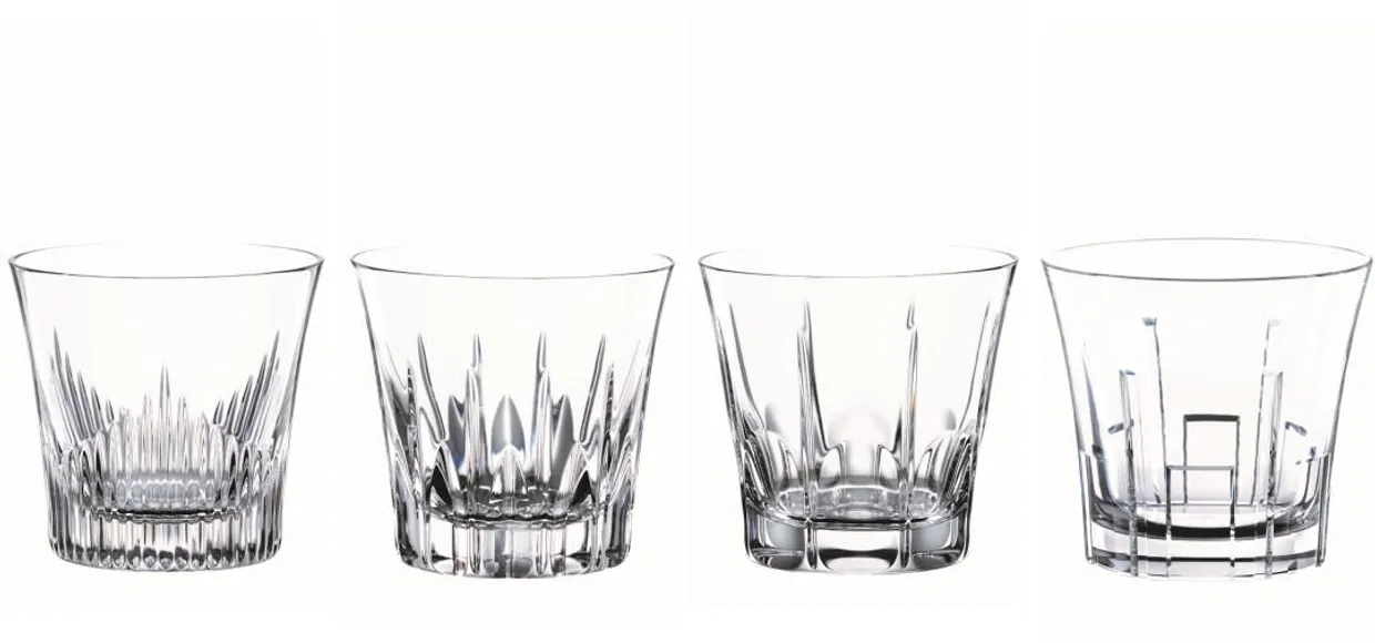 Whiskyglas set van 4 Classix