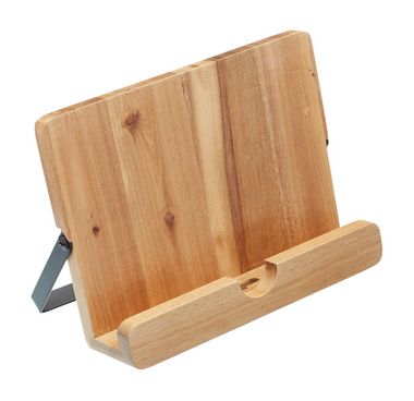 Tablet- / kookboekstandaard Acacia hout