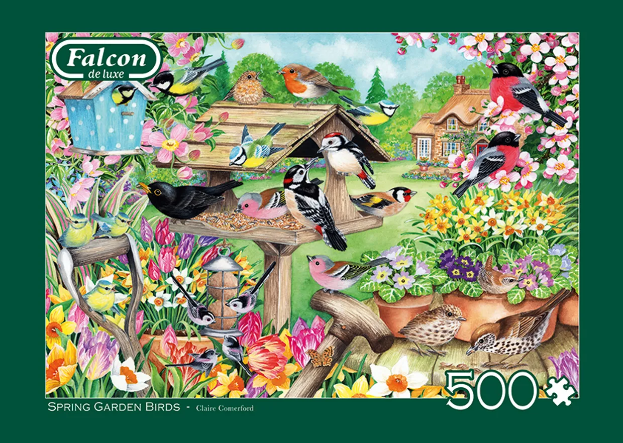Spring Garden Birds 500 stukjes