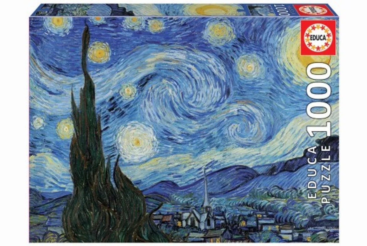 Puzzel - Van Gogh: Starry Night (1000)