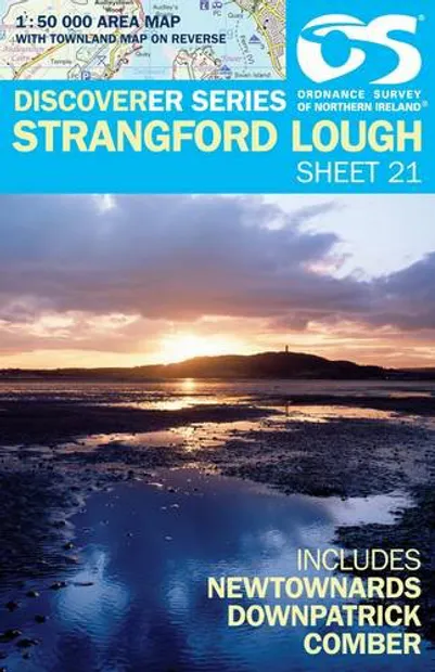 Topografische kaart - Wandelkaart 21 Discovery Strangford Lough  | Ord