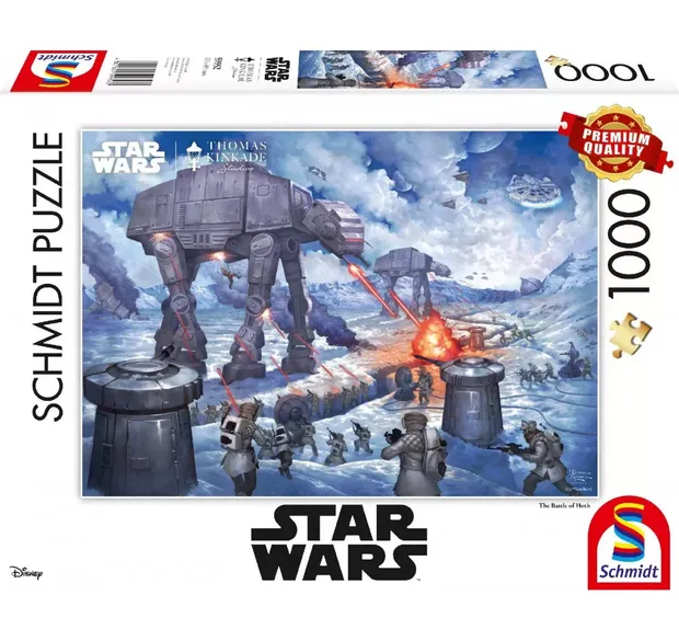 Puzzel - Kinkade: Star Wars, Battle of Hoth (1000)