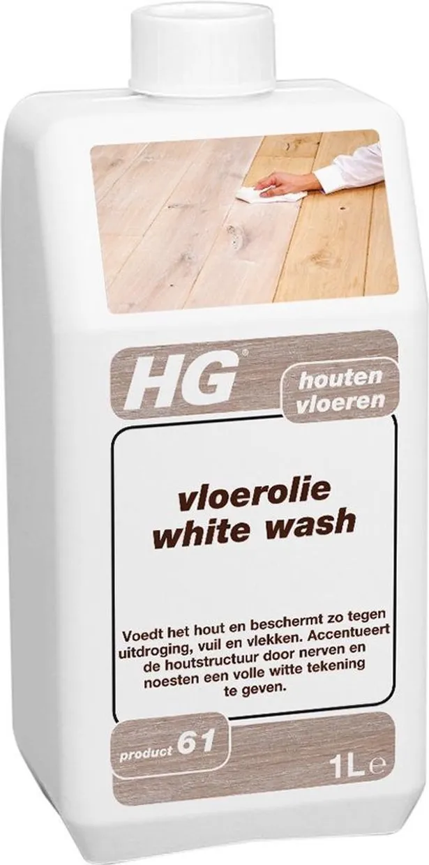 Vloerolie White wash 1 liter