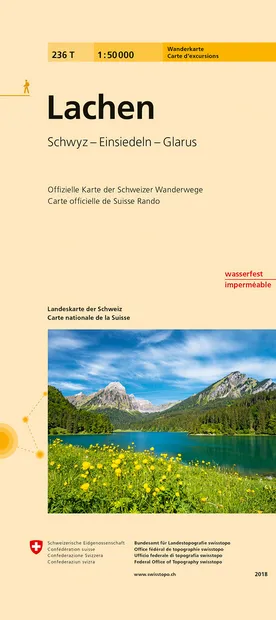 Wandelkaart 236T Lachen | Swisstopo