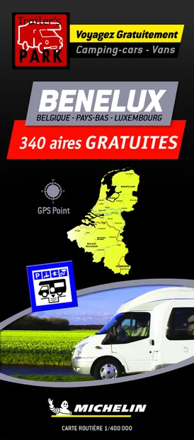 Camperkaart - Wegenkaart - landkaart Benelux | Michelin