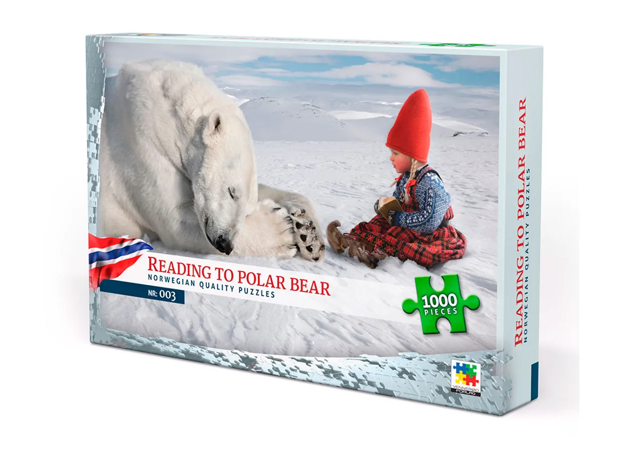 Puzzel - Reading To Polar Bear (1000)