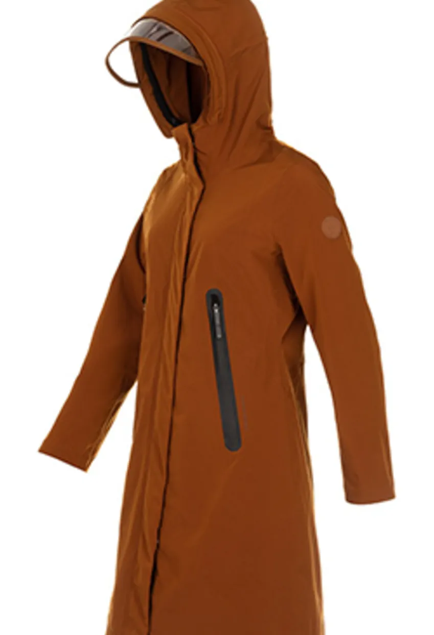 Coat raincoat 702 B. Caramel
