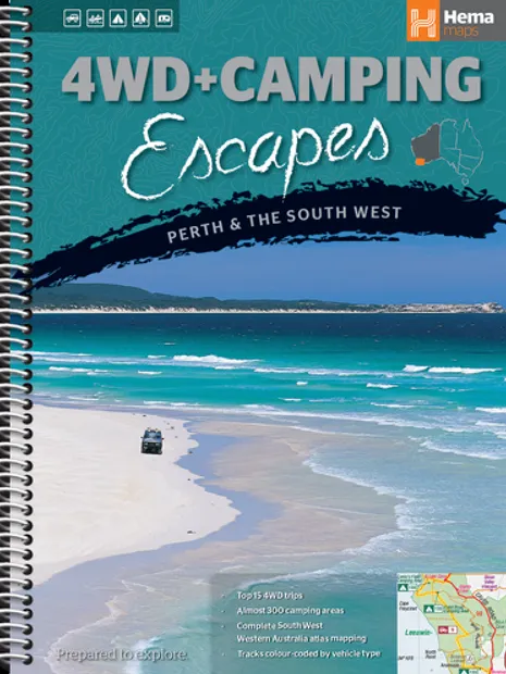 Wegenatlas - Campinggids 4WD + Camping Escapes - Perth & the South Wes
