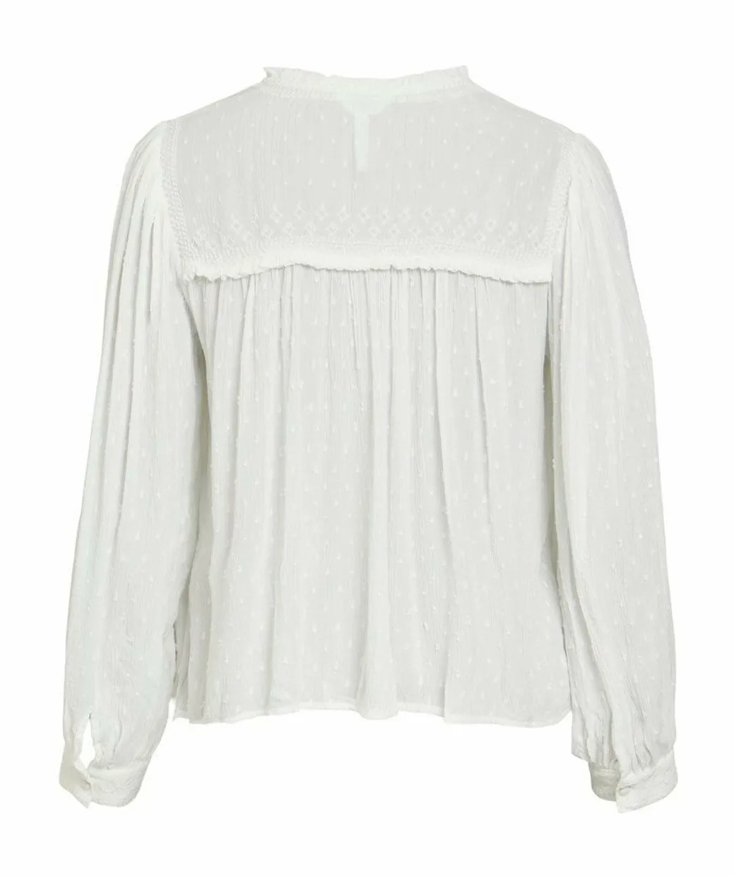 Lee embroidery blouse white