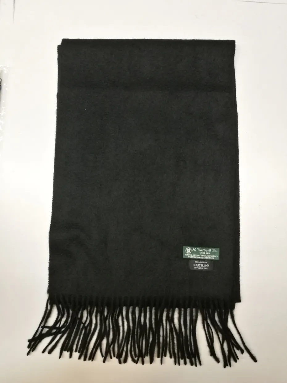cashmere sjaal zwart