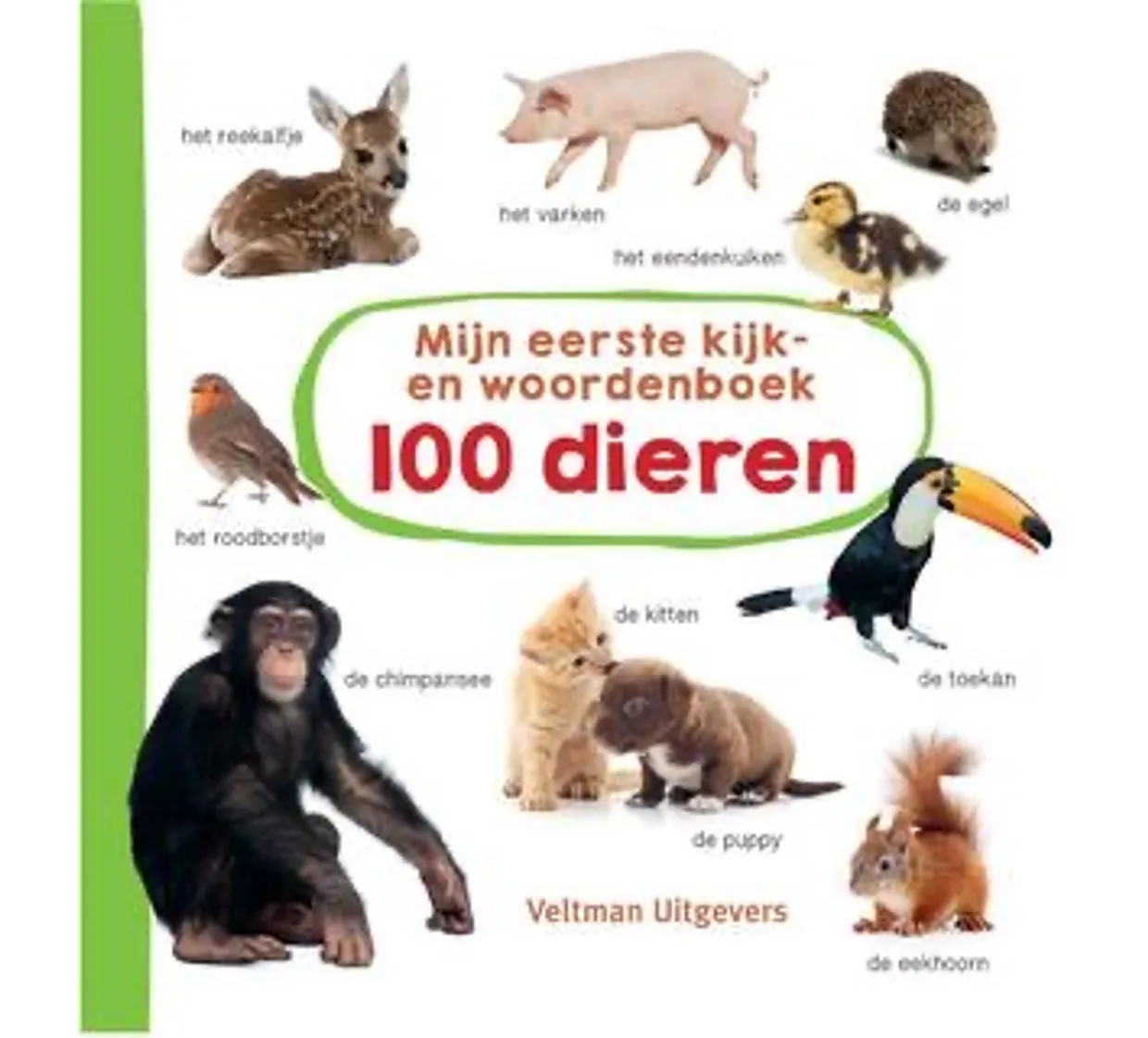 Mijn eerste kijk-en woordenboek: 100 dieren