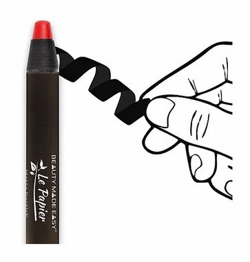 Matte lipstick classy red, plastic free - Le Papier