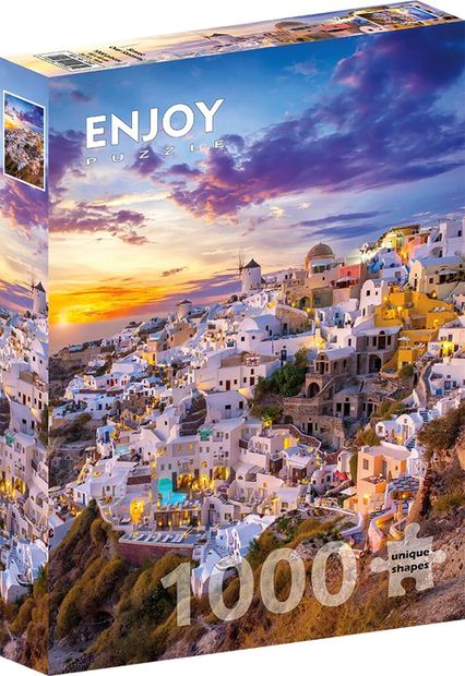 Puzzel - Sunset over Santorini (1000)