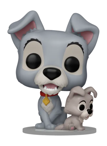 Disney:#1554 Lady and the Tramp- Tramp with puppy