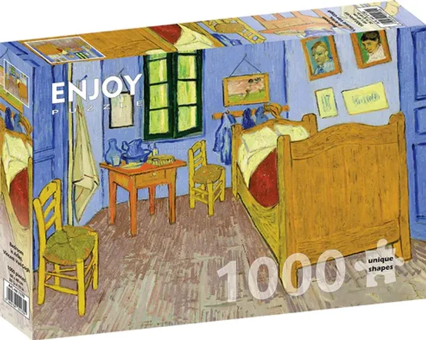 Puzzel - Van Gogh: Bedroom in Arles (1000)