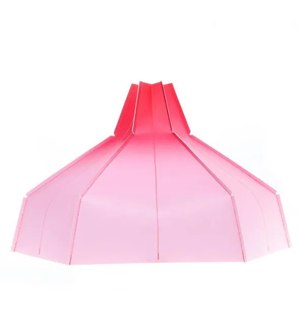 Paper Lamp shade Pink gradient