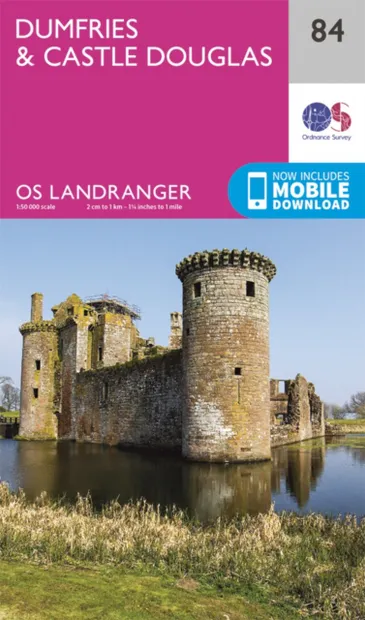 Wandelkaart - Topografische kaart 084 Landranger  Dumfries & Castle Do