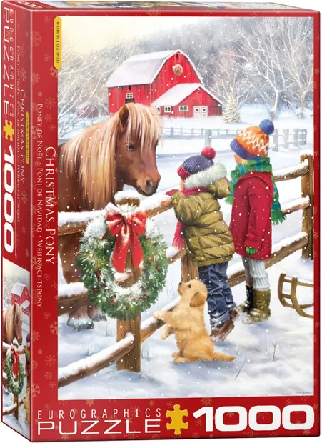 Puzzel - Christmas Pony (1000)
