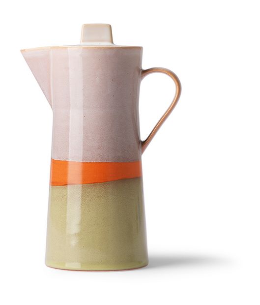 70s ceramics: coffee pot, saturn