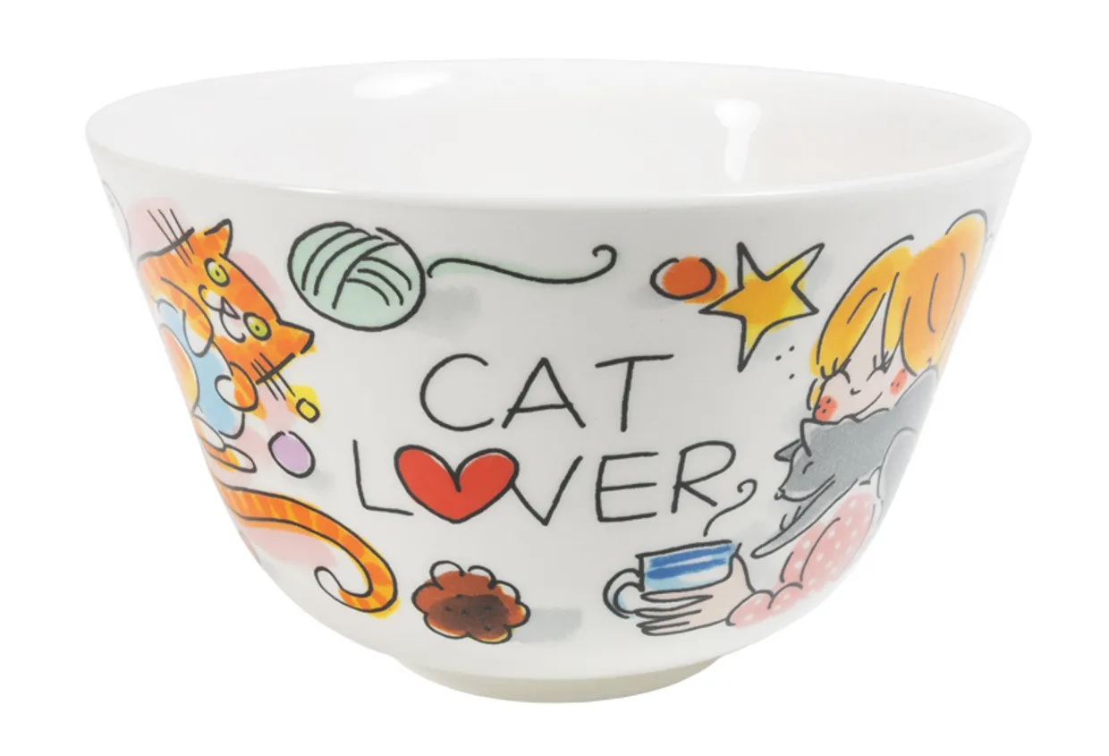 Bowl Cat lover 14 cm