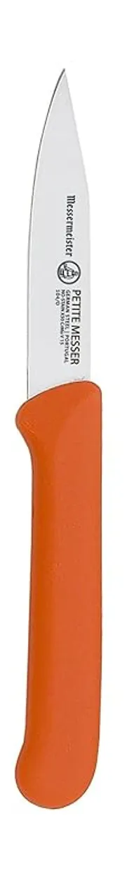 Schilmesje met beschermhoes 7,5 cm - oranje
