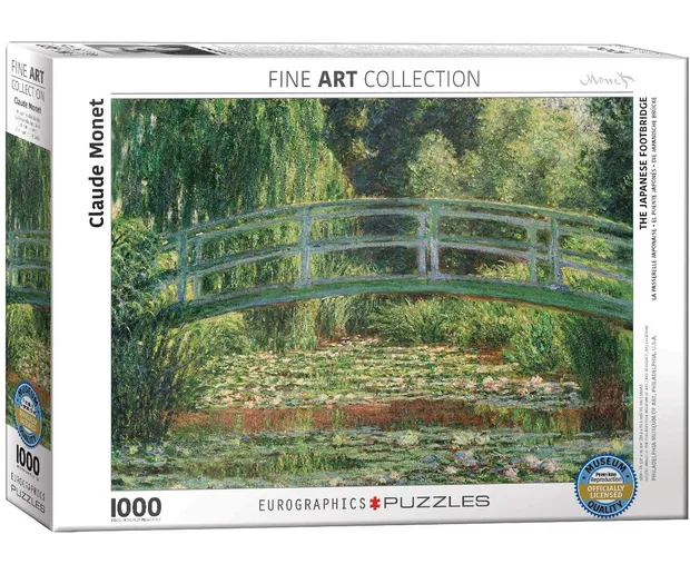 Puzzel: Monet The Japanese Footbridge (1000)