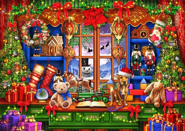 Puzzel: Ye Old Christmas Shoppe (1000)