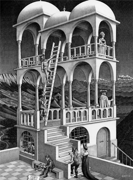 Puzzel: 1000 Escher Belvedere