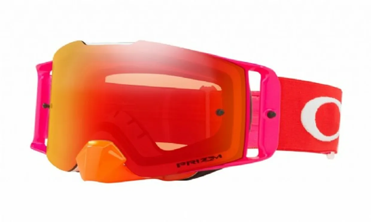 Front Line MX Pinned Race Orange Red/ Prizm Torch