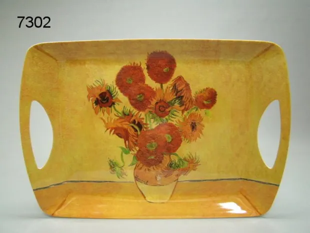 Dienblad Zonnebloemen Vincent van Gogh