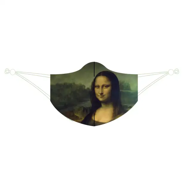 Mondmasker Mona Lisa