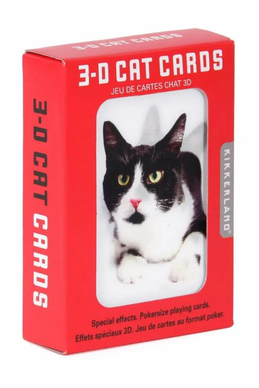 3D Cat cards