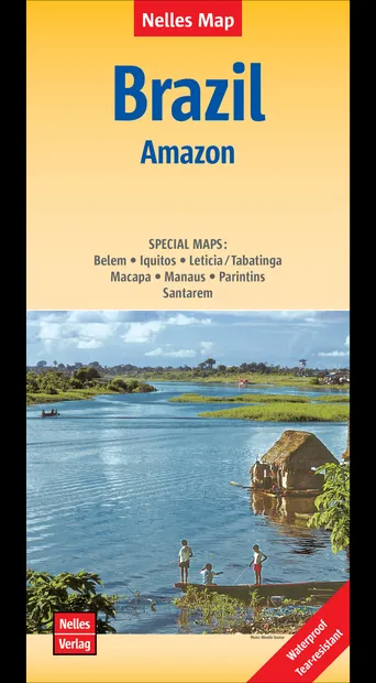Wegenkaart - landkaart Amazone (Braziliaans deel) | Nelles Verlag