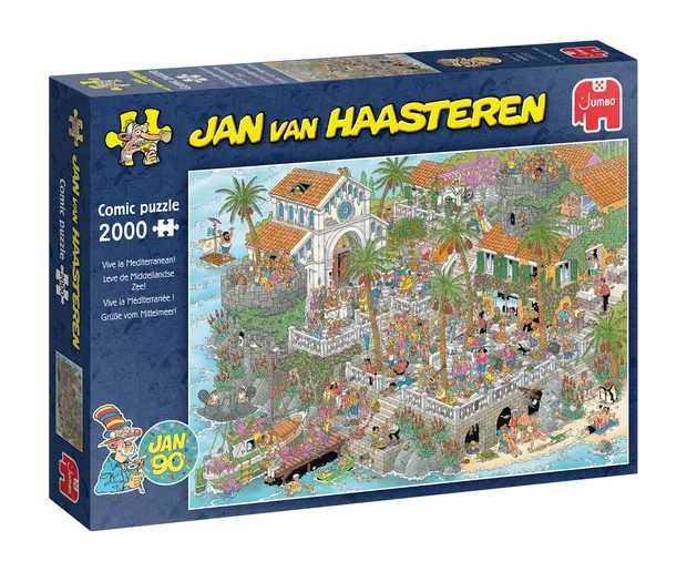 Jan van Haasteren - Leve de Middellandse Zee! (2000 pieces)