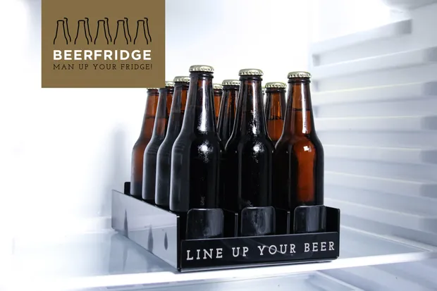 Beerfridge - Pushsysteem voor bierflesjes