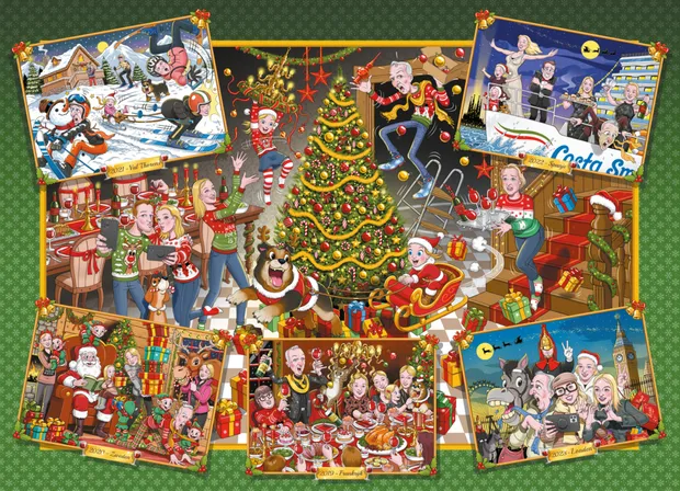 Puzzel - Kerst met de Meilandjes (1000)