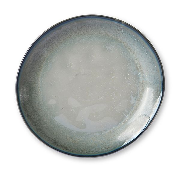 Chef ceramics: side plate grey/green