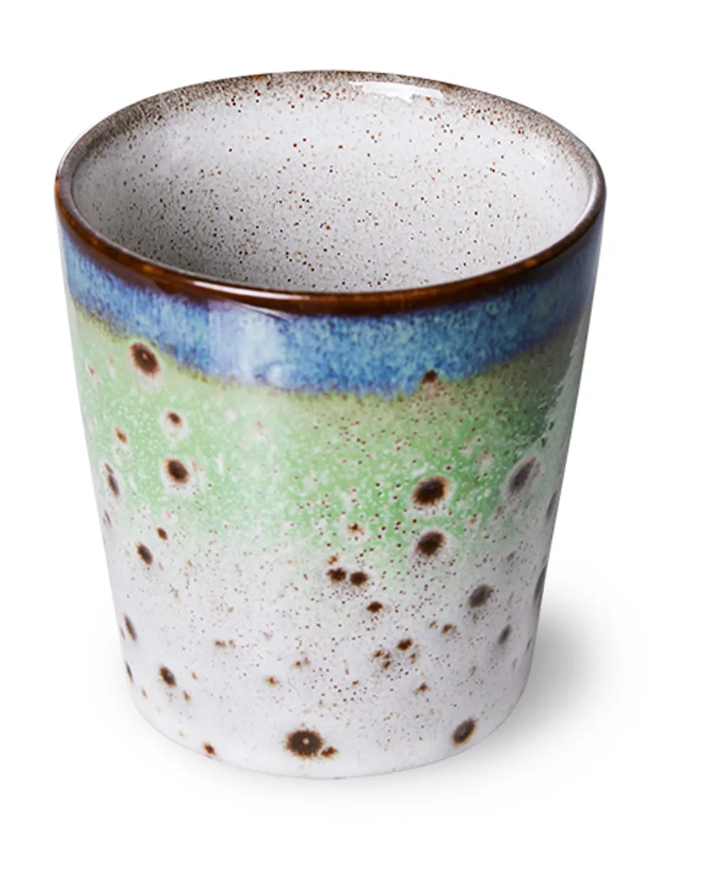 70s ceramics: coffee mug, comet