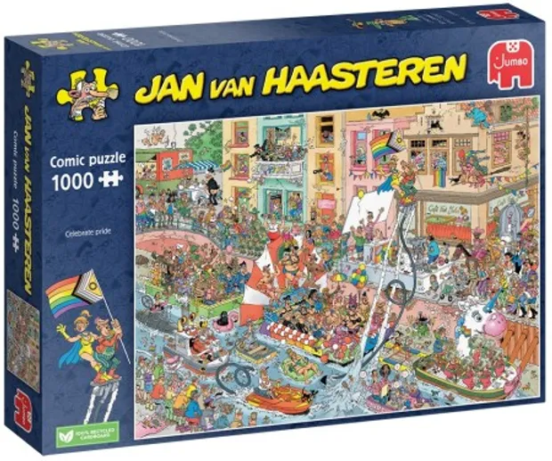 Puzzel - Jan van Haasteren: Celebrate Pride (1000)