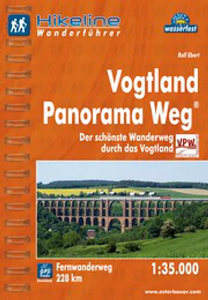 Wandelgids Hikeline Vogtland Panorama Weg | Esterbauer