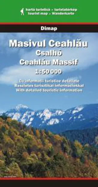 Wandelkaart Ceahlau Massif  | Dimap