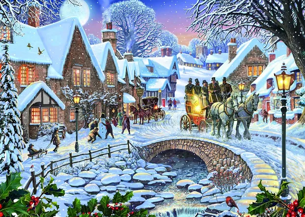 Puzzel - Winter Village (1000)