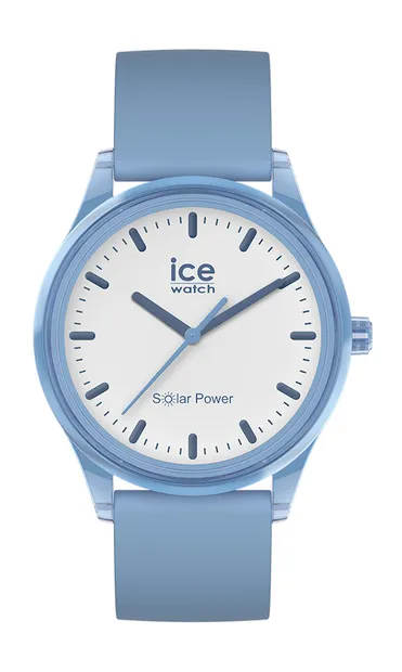 Solar Power Blauw horloge