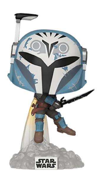 Star Wars:#714 Mandolorian S10– Bo-Katan w/Darksaber​ and Jet Pack