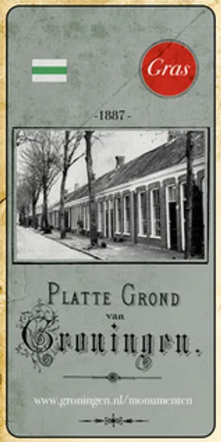Historische Kaart Groningen uit 1887 | GRAS