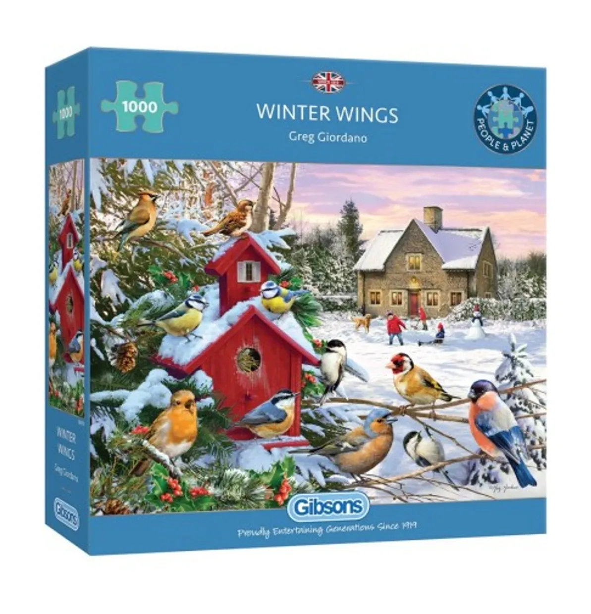Puzzel - Winter Wings (1000)