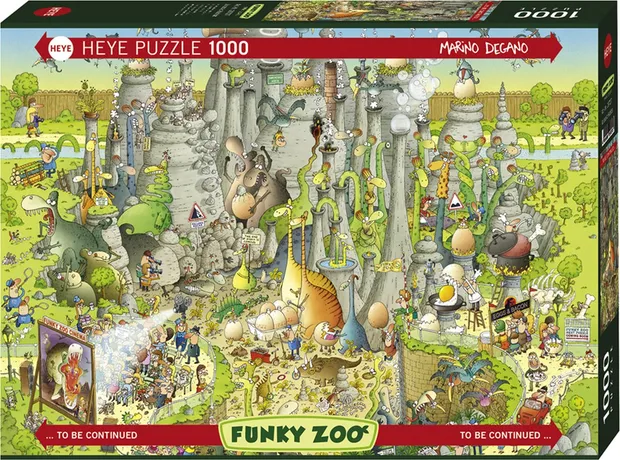Puzzel - Jurrasic Habitat (1000)