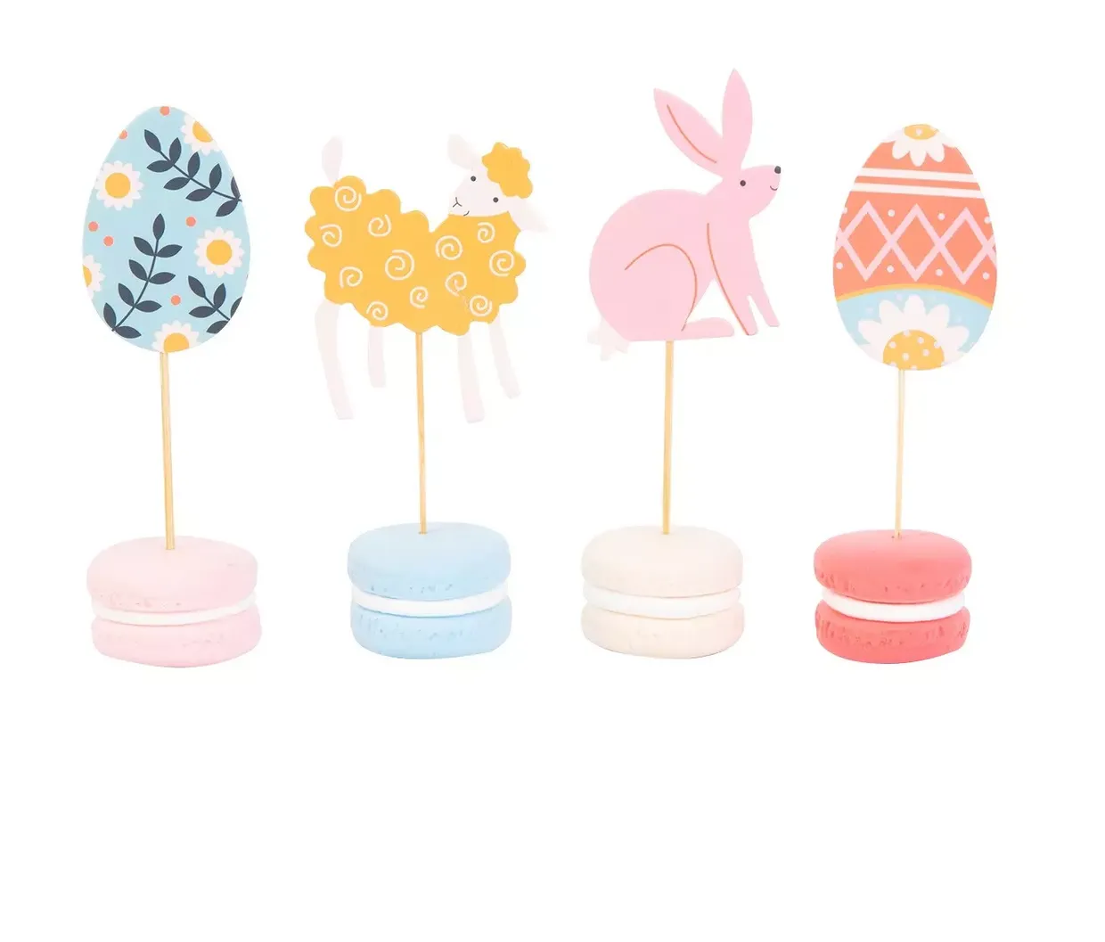 Cupcake Set Happy Easter 24 stuks