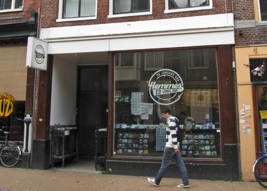de jongens van Hemmes recordstore